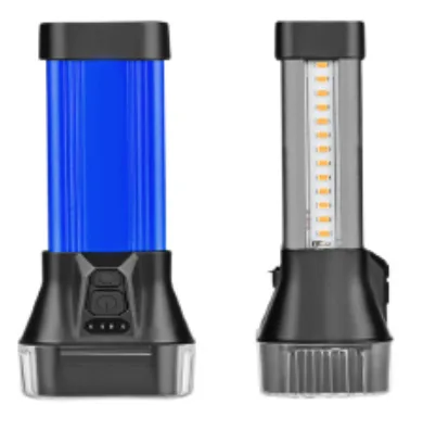 Lanterna tactica de mana CB 888T de 5W COB + SMD reincarcabila USB