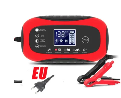 Incarcator baterie auto 12V 6A Rosu
