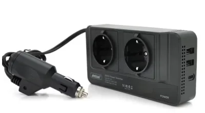 Invertor de curent auto 300W 12V/220V USB Q CC8200