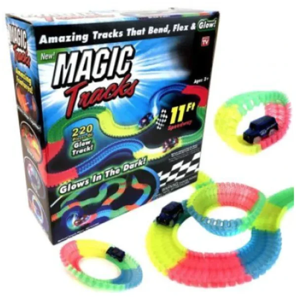 UB Jucarie Pista Flexibila Magic Tracks 220 Piese