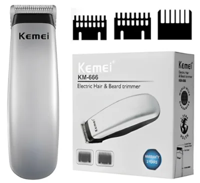 Mini masina de tuns Kemei KM 666 cu 3 numere