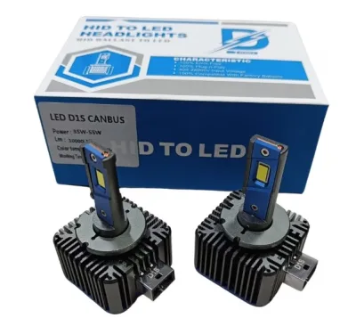 Set 2 Becuri D Series D1S LED 35W 10000 Lm 6500K