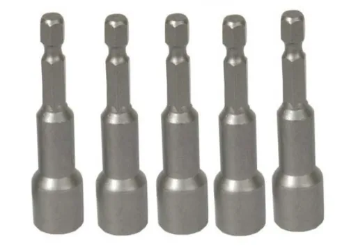 Set de 5 biti tubulari magnetici 1/4