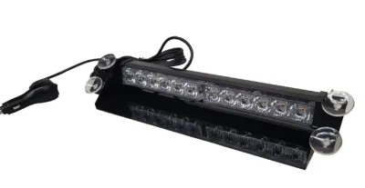 Stroboscop led auto 12 LED parbriz cob rosu albastru
