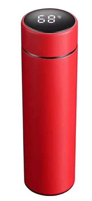 Termos cu afisaj electronic  500ml  rosu