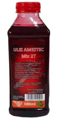 Ulei amestec Mix 2T - 500 ml ROSU CASPIAN