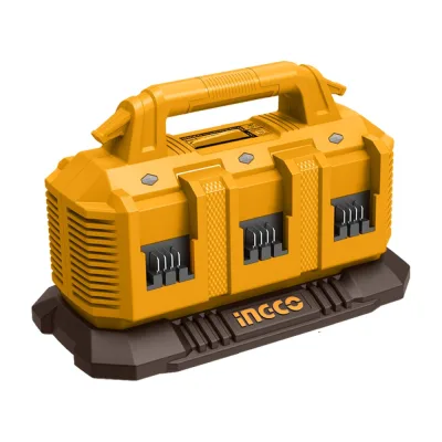 Incarcator acumulator rapid 20V cu 6 Porturi P20S Ingco FCLI2064