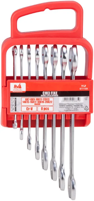 Chei Fixe Cr-V ETP; 8buc/set