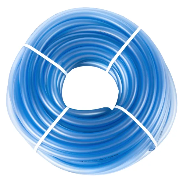Furtun apa PVC 3/4 inch, 50m, transparent pentru gradina 19mm