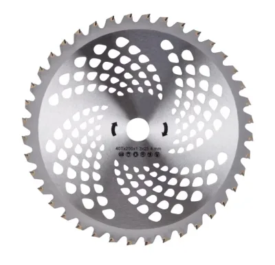Disc vidia drept 255 mm, 40T, pentru motocoasa, prindere 25.4 mm, MTC 1373 MOTOYAMA JAPAN