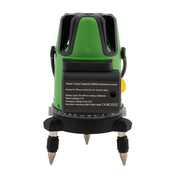 Nivela laser 5 linii, 40m, ±2mm/5m, si 2 acumulatori, PARTNER PRO PLE-5D 14624