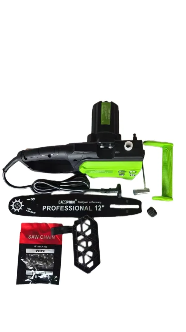 Drujba Electrica 3000W, 4500rpm, 300mm, 15 m/s, ungere automata, pornire lenta, Campion Professional CMP1690
