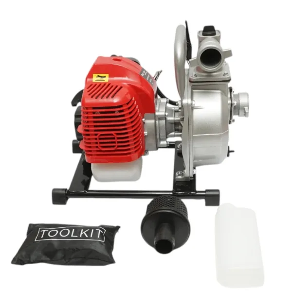 Motopompa apa 8.5cp, 58cc, 2 timpi, racire cu aer, 7000rpm, 15m3/h, inaltime 22m, 1.5 toli + adaptor 1 tol Campion CMP 1620