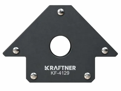 Suport magnetic pentru sudura 22 kg (50 lbs), unghiuri 45°, 90° si 135°, KRAFTNER KF-4129