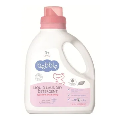 Detergent lichid pentru hainele bebelusului, 1300 ml, Bebble