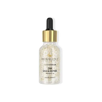 Super Serum cu Aur 24K si Peptide, 30 ml, Bio Balance