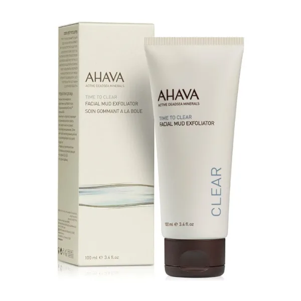 Masca exfolianta pentru fata Time to Clear, 100 ml, Ahava