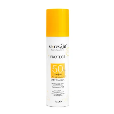 Crema cu SPF50+ si Vitamina C Protect, 75g, Se:Reskin