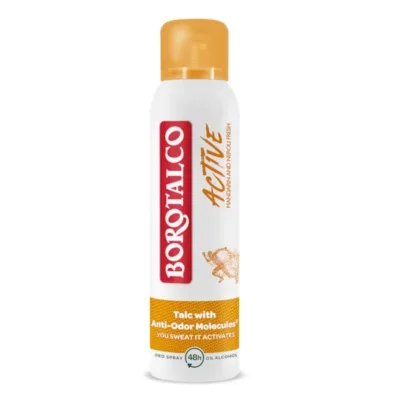 Deodorant spray Active Mandarine &amp; Neroli, 150 ml, Borotalco