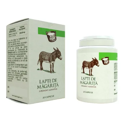 Lapte de magarita, 20 comprimate, Sintofarm