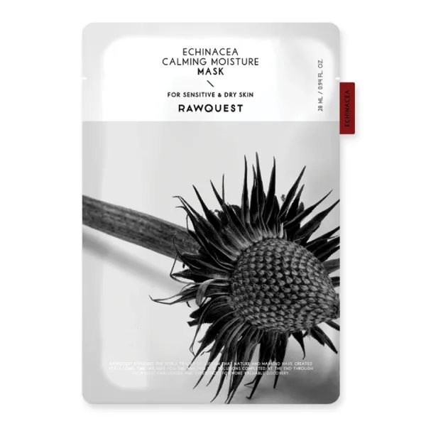 Masca ten calmanta si hidratanta, pielea sensibila&amp;uscata, 28 ml, Rawquest