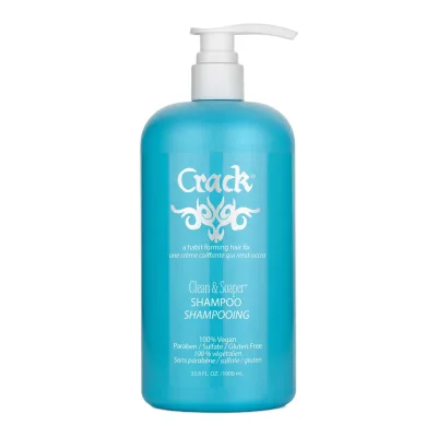 Sampon hidratant cu extract de açai si proteine din matase Clean&amp;Soaper, 1000 ml, Crack Hair Fix