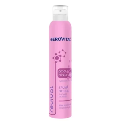 Spuma de dus cu acid hialuronic, 200 ml, Gerovital